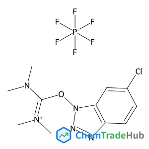 O-(1H-6-CHLOROBENZOTRIAZOLE-1-YL)-1,1,3,3-TETRAMETHYLURONIUM HEXAFLUOROPHOSPHATE