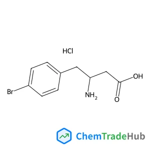 (3S)-3-Amino-4-(4-bromophenyl)butanoic acid hydrochloride (1:1)