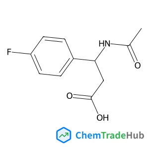 3-Acetamido-3-(4-fluorophenyl)propanoic acid