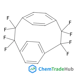 2,2,3,3,8,8,9,9-Octafluorotricyclo[8.2.2.2~4,7~]hexadeca-1(12),4,6,10,13,15-hexaene