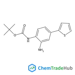2-Methyl-2-propanyl [2-amino-4-(2-thienyl)phenyl]carbamate