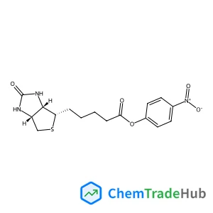 4-Nitrophenyl 5-[(3aS,4S,6aR)-2-oxohexahydro-1H-thieno[3,4-d]imidazol-4-yl]pentanoate