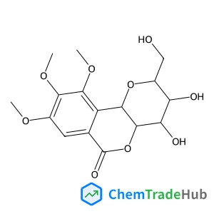 Di-O-methylbergenin structure Di-O-methylbergenin structure