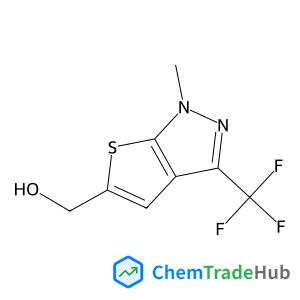 [1-METHYL-3-(TRIFLUOROMETHYL)-1H-THIENO[2,3-C]PYRAZOL-5-YL]METHANOL