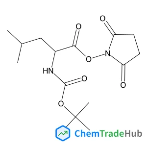 2,5-Dioxo-1-pyrrolidinyl N-{[(2-methyl-2-propanyl)oxy]carbonyl}-L-leucinate