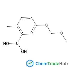 5-(Methoxymethoxy)-2-methylphenylboronic acid structure 5-(Methoxymethoxy)-2-methylphenylboronic acid structure