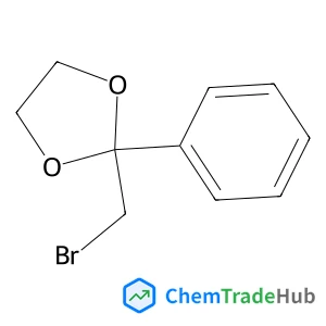 2-(Bromomethyl)-2-phenyl-1,3-dioxolane 2-(Bromomethyl)-2-phenyl-1,3-dioxolane