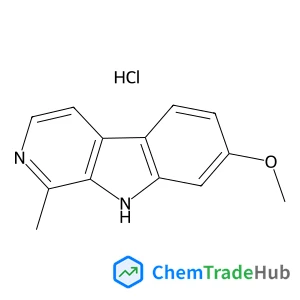 7-Methoxy-1-methyl-9H-beta-carboline hydrochloride (1:1) Chemical_Structure_Of