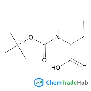 (2S)-2-({[(2-Methyl-2-propanyl)oxy]carbonyl}amino)butanoic acid