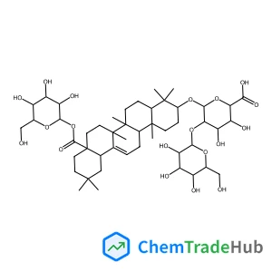 1-O-[(3beta)-3-{[2-O-(beta-D-Glucopyranosyl)-beta-D-glucopyranuronosyl]oxy}-28-oxoolean-12-en-28-yl]-beta-D-glucopyranose