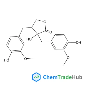 (-)-NORTRACHELOGENIN