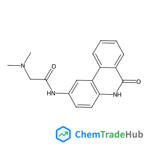N~2~,N~2~-Dimethyl-N~1~-(6-oxo-5,6-dihydrophenanthridin-2-YL)glycinamide