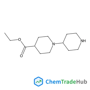 Ethyl 1,4'-bipiperidine-4-carboxylate structure