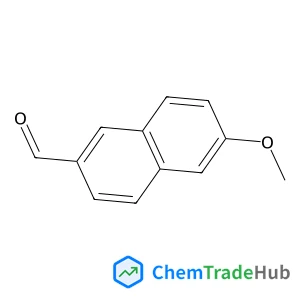 6-Methoxy-2-naphthaldehyde Chemical_Structure_Of