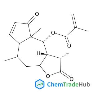 (3S,3aR,4S,4aR,7aR,8R,9aR)-3,4a,8-Trimethyl-2,5-dioxo-2,3,3a,4,4a,5,7a,8,9,9a-decahydroazuleno[6,5-b]furan-4-yl methacrylate