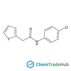 N-(4-chlorophenyl)-2-(thiophen-2-yl)acetamide