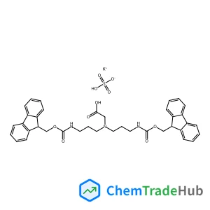 Potassium hydrogen sulfate - N,N-bis(3-{[(9H-fluoren-9-ylmethoxy)carbonyl]amino}propyl)glycine (1:1:1)