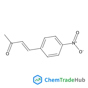 (3E)-4-(4-Nitrophenyl)-3-buten-2-one structure