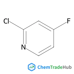 2-Chloro-4-fluoropyridine Chemical_Structure_Of
