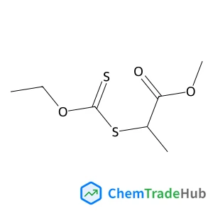 Propanoic acid, 2-[(ethoxythioxomethyl)thio]-, methyl ester