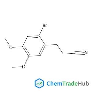3-(2-Bromo-4,5-dimethoxyphenyl)propanenitrile