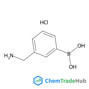 [3-(Aminomethyl)phenyl]boronic acid hydrochloride (1:1)