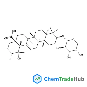 (3beta)-3-(alpha-L-Arabinopyranosyloxy)-19-hydroxyurs-12-en-28-oic acid