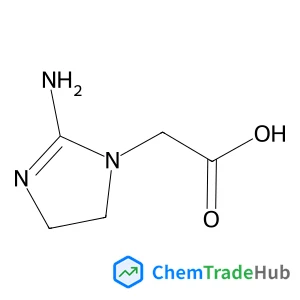 (2-Imino-1-imidazolidinyl)acetic acid