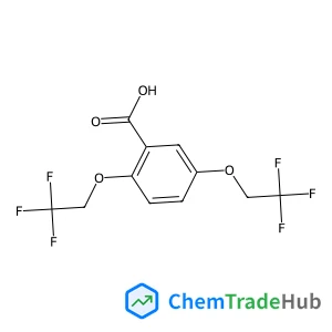 2,5-Bis(2,2,2-trifluoroethoxy)benzoic acid