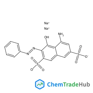 Disodium 5-amino-4-hydroxy-3-[(E)-phenyldiazenyl]-2,7-naphthalenedisulfonate