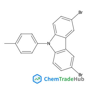 3,6-Dibromo-9-(4-methylphenyl)-9H-carbazole 3,6-Dibromo-9-(4-methylphenyl)-9H-carbazole