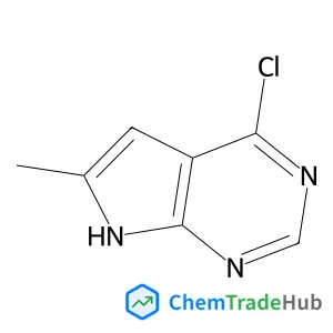 4-Chloro-6-methyl-7H-pyrrolo[2,3-d]pyrimidine