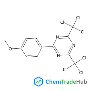 2-(4-Methoxyphenyl)-4,6-bis(trichloromethyl)-1,3,5-triazine