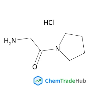 2-Amino-1-(1-pyrrolidinyl)ethanone hydrochloride (1:1)