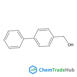4-Biphenylylmethanol Chemical_Structure_Of