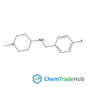 4-(4-Fluorobenzylamino)-1-methylpiperidine