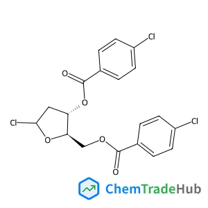 (2R,3S)-5-Chloro-2-(((4-chlorobenzoyl)oxy)methyl)tetrahydrofuran-3-yl 4-Chlorobenzoate