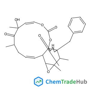 Cytochalasin E structure Cytochalasin E structure