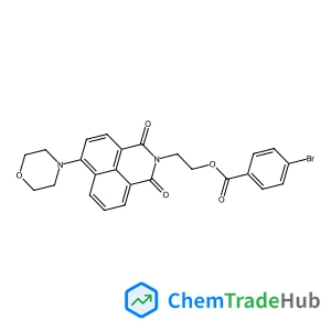 2-[6-(4-Morpholinyl)-1,3-dioxo-1H-benzo[de]isoquinolin-2(3H)-yl]ethyl 4-bromobenzoate