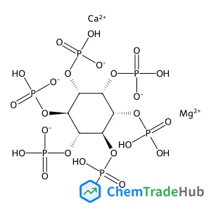 Calcium magnesium (1R,2S,3S,4S,5S,6S)-5,6-bis(phosphonooxy)-1,2,3,4-cyclohexanetetrayl tetrakis[hydrogen (phosphate)] (1:1:1)
