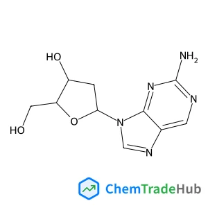 9-(2-Deoxy-beta-D-erythro-pentofuranosyl)-9H-purin-2-amine
