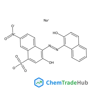 Sodium 3-hydroxy-4-[(E)-(2-hydroxy-1-naphthyl)diazenyl]-7-nitro-1-naphthalenesulfonate