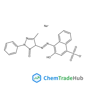 Sodium 3-hydroxy-4-[(E)-(5-hydroxy-3-methyl-1-phenyl-1H-pyrazol-4-yl)diazenyl]-1-naphthalenesulfonate