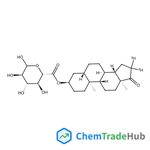 5α-Androstan-3α-ol-17-one-16,16-d2 Glucosiduronate