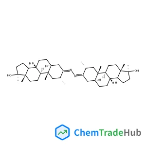 (2alpha,3Z,5alpha,17beta,2'alpha,3'Z,5'alpha,17'beta)-3,3'-[(1Z,2Z)-1,2-Hydrazinediylidene]bis(2,17-dimethylandrostan-17-ol)
