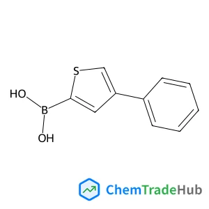 4-Phenylthiophene-2-boronic acid structure 4-Phenylthiophene-2-boronic acid structure