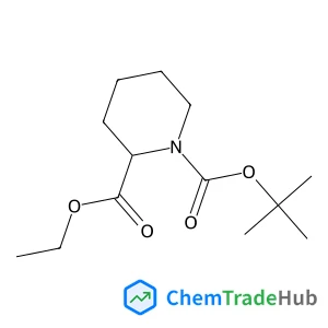 2-Ethyl 1-(2-methyl-2-propanyl) 1,2-piperidinedicarboxylate 2-Ethyl 1-(2-methyl-2-propanyl) 1,2-piperidinedicarboxylate