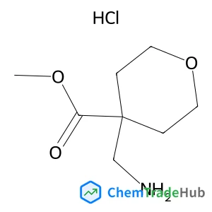 Methyl 4-(aminomethyl)tetrahydro-2H-pyran-4-carboxylate hydrochloride Methyl 4-(aminomethyl)tetrahydro-2H-pyran-4-carboxylate hydrochloride