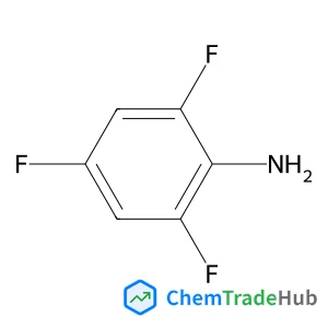 2,4,6-trifluoroaniline Chemical_Structure_Of
