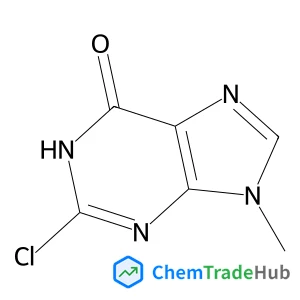 2-Chloro-9-methyl-3H-purin-6(9H)-one